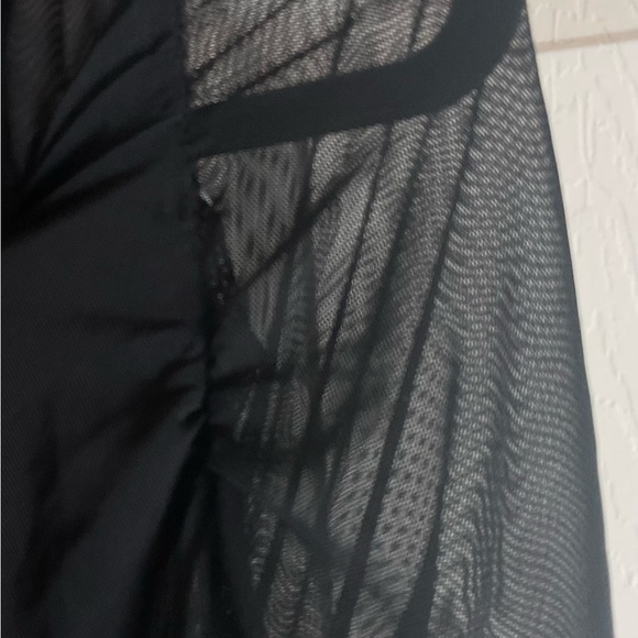 ZARA COMBINED DRAPED MIDI DRESS - Black Woman’s Size medium - Picture 9 of 15